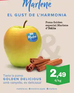 Sorli Poma Golden especial Marlene d'Itàlia oferta