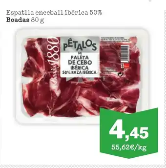 Sorli Espatlla enceball ibèrica 50% oferta