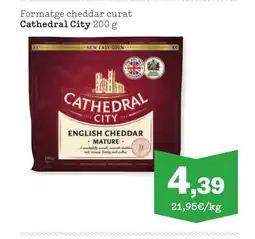 Sorli CATHEDRAL CITY Formatge cheddar curat oferta