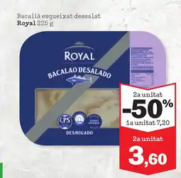 Sorli ROYAL Bacallà esqueixat dessalat oferta