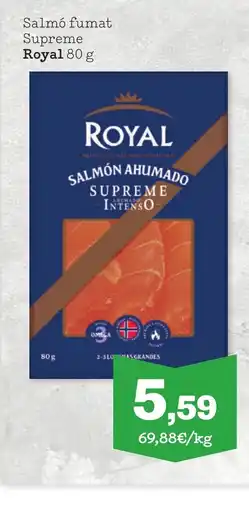 Sorli ROYAL Salmó fumat Supreme oferta