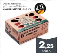 Sorli Ous de corral de gallines en llibertat oferta