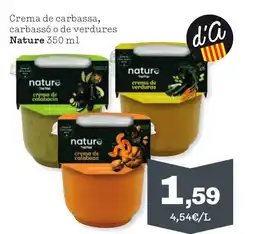 Sorli NATURE Crema de carbassa, carbassó o de verdures oferta