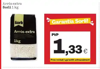 Sorli SORLI Arròs extra oferta