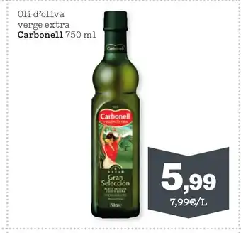 Sorli CARBONELL Oli d'oliva verge extra oferta