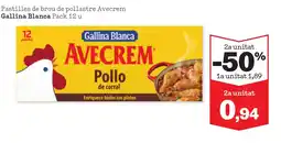 Sorli GALLINA BLANCA Pastilles de brou de pollastre Avecrem oferta