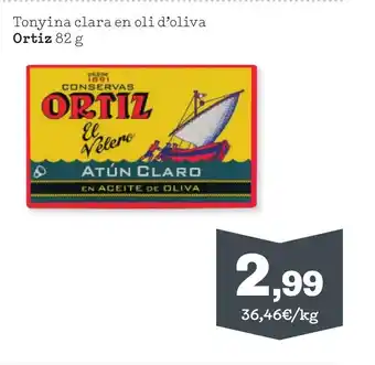 Sorli ORTIZ Tonyina clara en oli d'oliva oferta