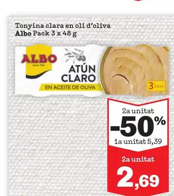 Sorli ALBO Tonyina clara en oli d'oliva oferta