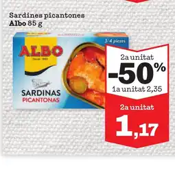 Sorli ALBO Sardines picantones oferta