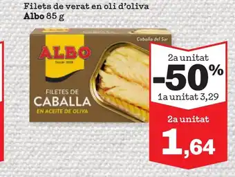 Sorli ALBO Filets de verat en oli d'oliva oferta