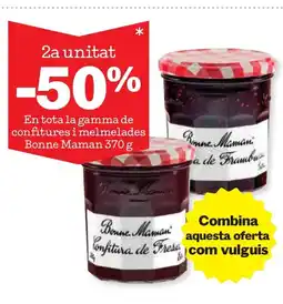 Sorli BONNE MAMAN En tota la gamma de confitures i melmelades oferta