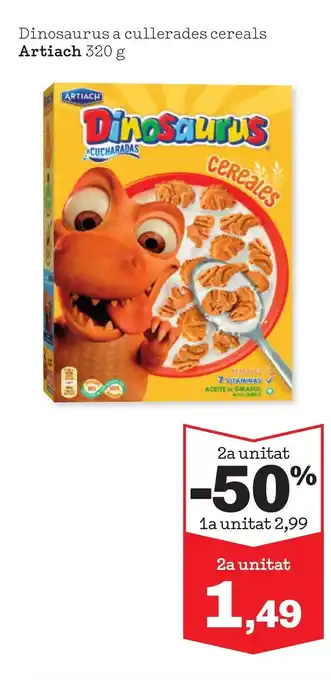 Sorli ARTIACH Dinosaurus a cullerades cereals oferta