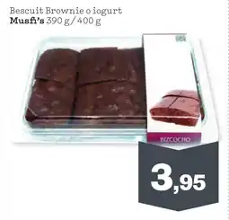 Sorli MUSFI'S Bescuit Brownie o iogurt oferta