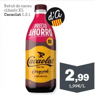 Sorli CACAOLAT Batut de cacau clàssic XL oferta