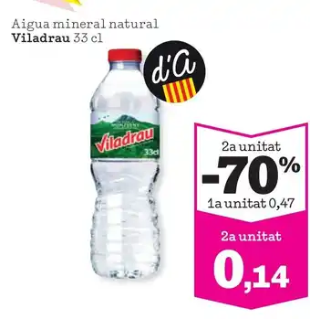 Sorli VILADRAU Aigua mineral natural oferta