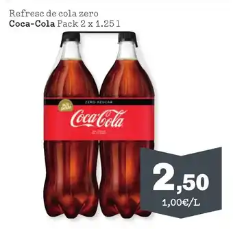 Sorli COCA -COLA Refresc de cola zero. oferta