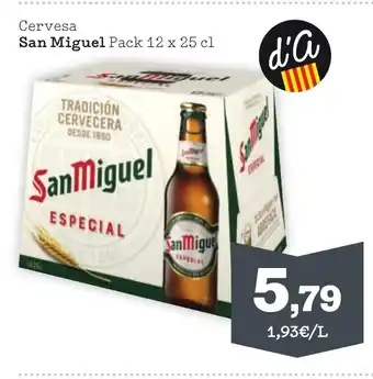 Sorli SAN MIGUEL Cervesa oferta