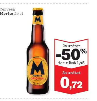 Sorli MORITZ Cervesa oferta