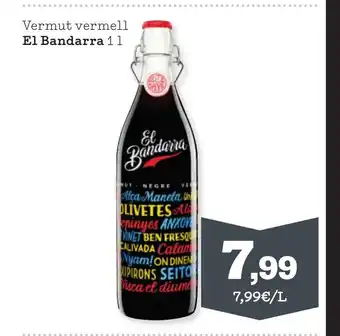 Sorli EL BANDARRA Vermut vermell oferta