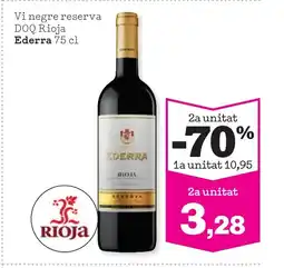 Sorli EDERRA Vi negre reserva DOQ Rioja oferta