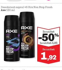 Sorli AXE Desodorant esprai 48hrs Non Stop Fresh oferta