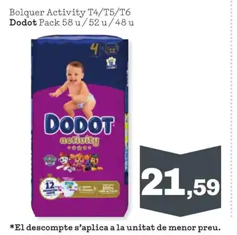 Sorli DODOT Bolquer Activity T4/T5/T6 oferta