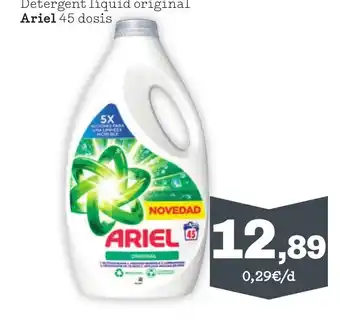 Sorli ARIEL Detergent líquid original oferta