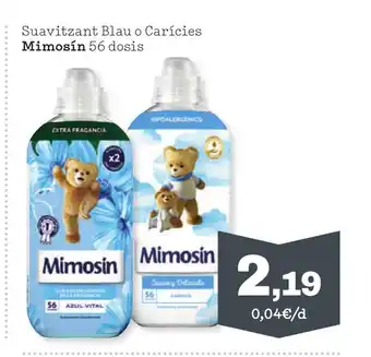 Sorli MIMOSIN Suavitzant Blau o Carícies oferta