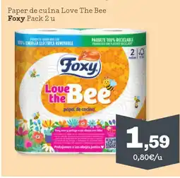 Sorli FOXY Paper de cuina Love The Bee oferta