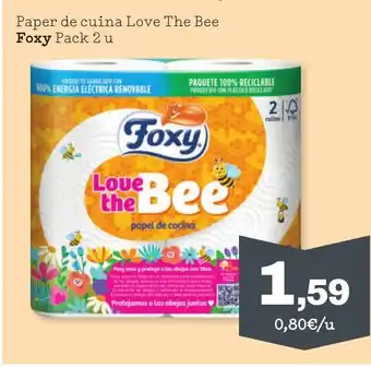 Sorli FOXY Paper de cuina Love The Bee oferta