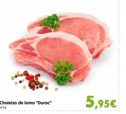 Hiper Usera Chuletas de lomo oferta