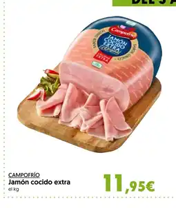 Hiper Usera CAMPOFRÍO Jamón cocido extra oferta