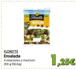 Hiper Usera FLORETTE Ensalada oferta