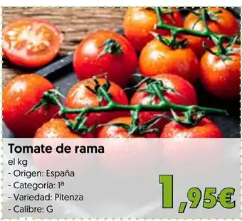 Hiper Usera Tomate de rama oferta