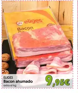 Hiper Usera ELIGES Bacon ahumado oferta