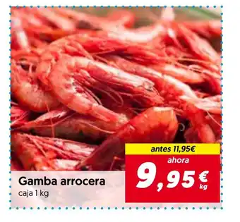 Hiper Usera Gamba arrocera oferta