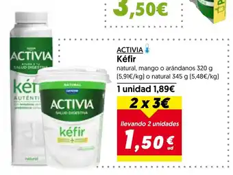 Hiper Usera ACTIVIA kéfir oferta