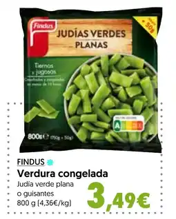 Hiper Usera FINDUS Verdura congelada oferta