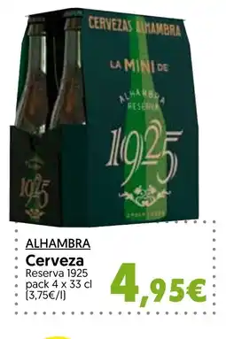 Hiper Usera ALHAMBRA Cerveza oferta