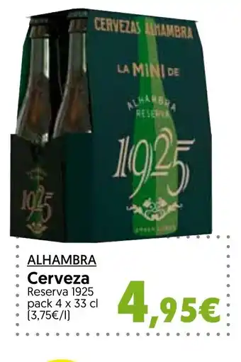 Hiper Usera ALHAMBRA Cerveza oferta