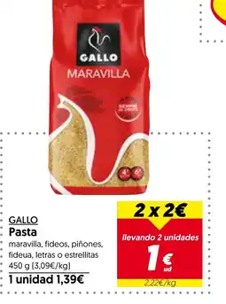 Hiper Usera GALLO Pasta oferta