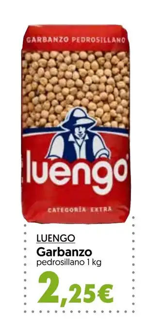 Hiper Usera LUENGO Garbanzo oferta