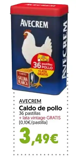 Hiper Usera AVECREM Caldo de pollo oferta