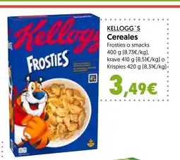 Hiper Usera KELLOGG'S Cereales oferta