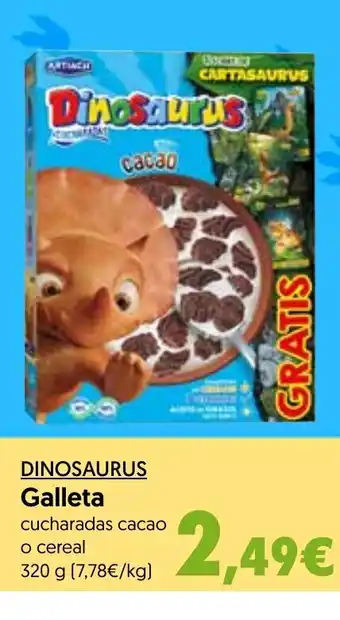 Hiper Usera DINOSAURUS Galleta oferta