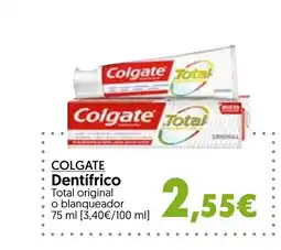 Hiper Usera COLGATE Dentifrico Total original oferta