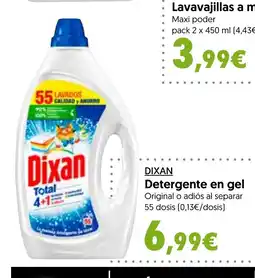 Hiper Usera DIXAN Detergente en gel oferta