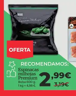 La Sirena Espinacas Milhojas oferta