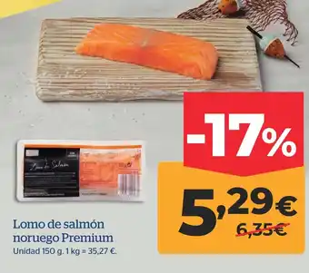 La Sirena Lomo de salmón noruego Premium oferta