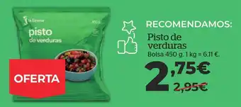 La Sirena Pisto de verduras oferta